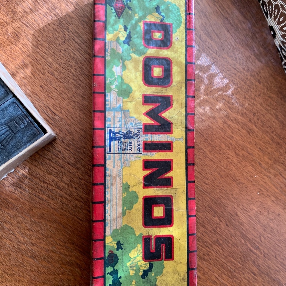 Vintage Coca Cola Wooden Dominoes